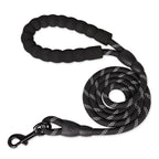 black colored leash