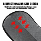 bidirectional bristle design of glove 