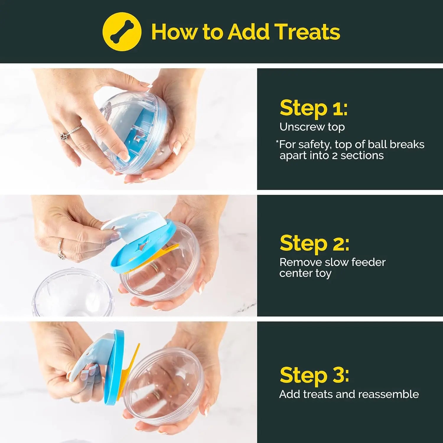 how to use slow feeder