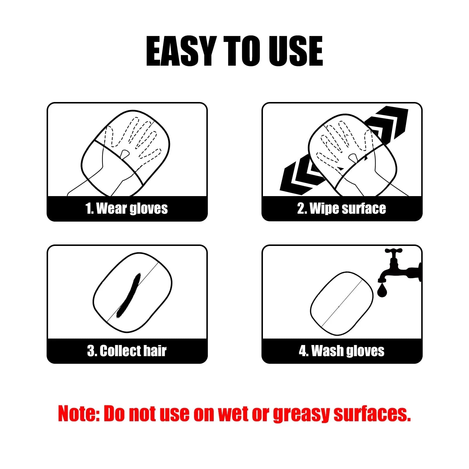 how to use guide of gloves