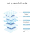 massive water absorption pee pads