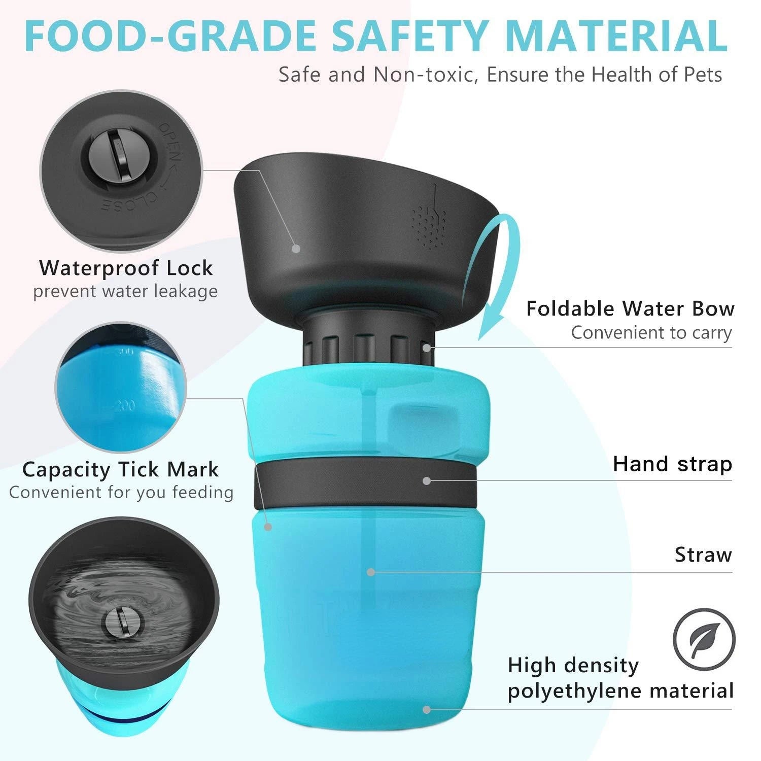 portable water bottle