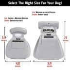 pooper scooper size guide