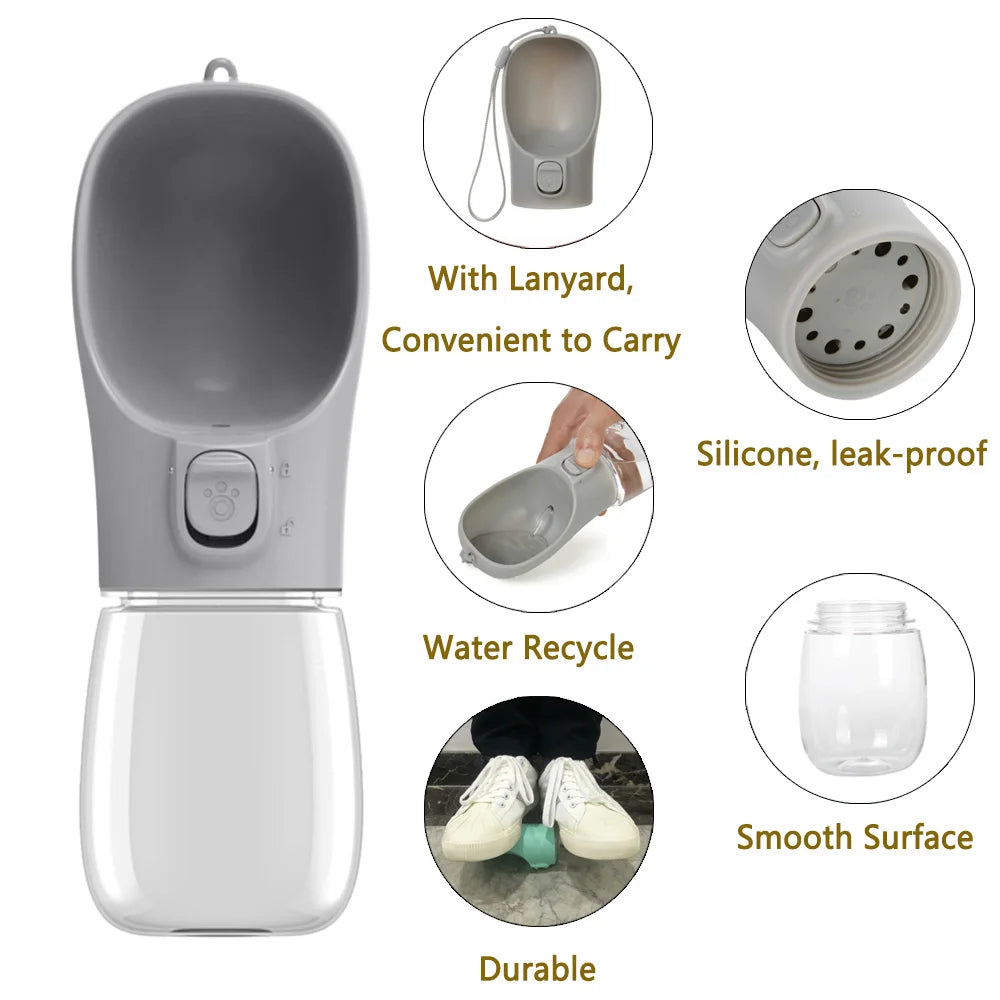 water bottle features